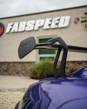 Load image into Gallery viewer, Fabspeed Porsche 718 GT4 RS CUP Car Style Wing Risers (2022+)
