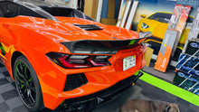 Load image into Gallery viewer, Corvette C8 Stingray Rear Ducktail Spoiler Custom Painted or Carbon Fiber Hydro
