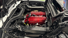 Load image into Gallery viewer, Corvette C8 Z06 Edge Red LT6 Engine Intake Manifold Cover OEM GM Custom Painted Carbon Fiber
