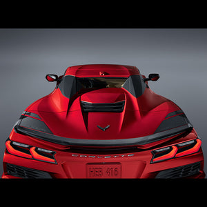 C8 Corvette Z06 Rear Spoiler Visible Carbon Fiber 5V5 OEM GM