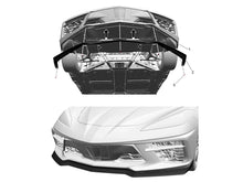 Load image into Gallery viewer, Corvette C8 Z06 Z07 Visible CARBON FIBER Kit Front Splitter Rocker Panels Side Skirts OEM GM
