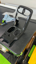 Load image into Gallery viewer, 2005 - 2013 Corvette C6 Carbon Fiber Center Console Radio Bezel Trim with F55 OEM GM NEW
