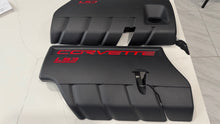 Load image into Gallery viewer, 2008 - 2013 Corvette C6 LS3 Fuel Rail Engine Covers OEM GM - Brand New - 12600987 12600988
