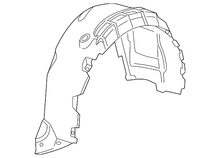 Load image into Gallery viewer, 2015 - 2019 Corvette C7 Z06 Grand Sport Quarter Panel Widebody Wheelhouse Liners OEM GM
