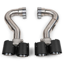 Load image into Gallery viewer, Fabspeed Porsche 955 S Deluxe Quad Style Tips (2002-2007)
