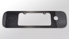 Load image into Gallery viewer, 1996-2002 DODGE VIPER RT-10 GEN 2 TAG BACK FRAME VIPER RT/10 STYLE | CARBON FIBER WITH BLACK BRUSHED TRIM
