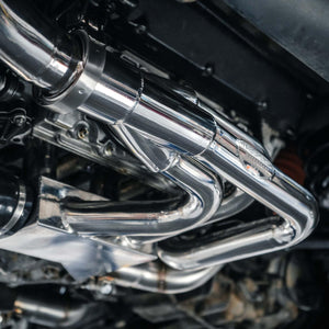 Fabspeed Porsche 964 Carrera RSR Header Muffler Kit (1989-1994)