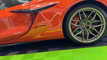 Load image into Gallery viewer, 2024 2025 2026 C8 Corvette Z06 Bodyside Emblems Z06 Script Badge Carbon Flash Metallic
