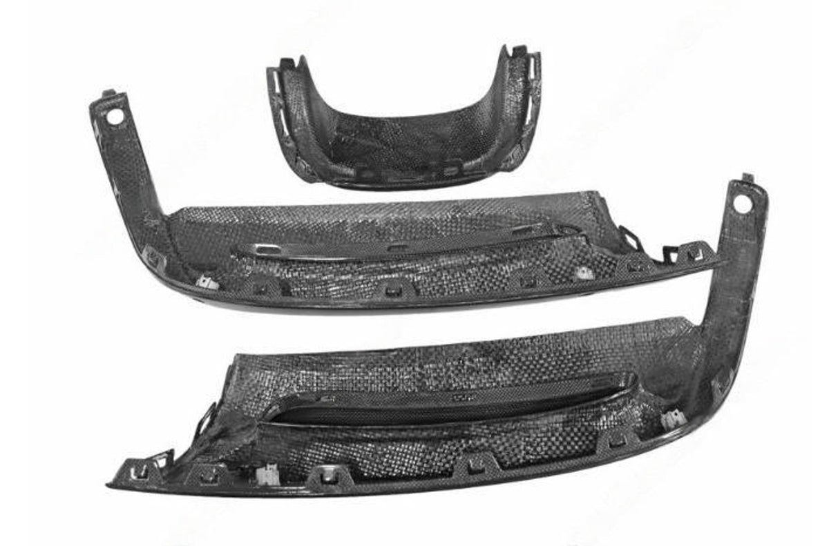 Carbon Fiber Carbon Fiber Rear Diffuser Assembly - Porsche 981 Boxster ...