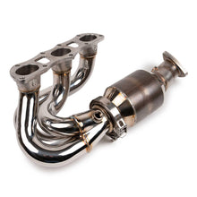 Load image into Gallery viewer, Fabspeed Porsche 987.2 Boxster / Cayman RENNKRAFT® Modular Headers with HJS Catalytic Converters (2009-2012)
