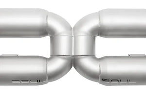 Porsche 996 GT2 SOUL Competition X-Pipe Exhaust System