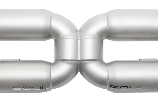 Porsche 996 GT2 SOUL Competition X-Pipe Exhaust System