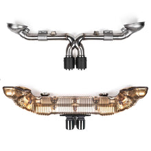 Load image into Gallery viewer, Fabspeed Porsche 992 GT3 / GT3 RS Supercup Cat-Back Exhaust System NON Valved (2022+)
