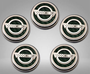 1984-1996 C4 CORVETTE - C4 STYLE FLUID CAP COVER SETS 5PC | AUTOMATIC TRANSMISSION