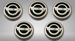 1984-1996 C4 CORVETTE - C4 STYLE FLUID CAP COVER SETS 5PC | AUTOMATIC TRANSMISSION