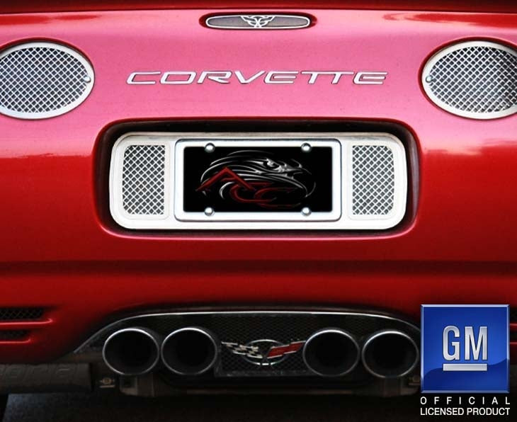 1997-2004 C5Z06 CORVETTE - REAR BUMPER LETTER SET POLISHED FINISH ...