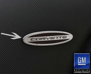 1997-2004 C5/Z06 CORVETTE - SIDE MARKER TRIM REAR W/CORVETTE SCRIPT 2PC | POLISHED STAINLESS STEEL