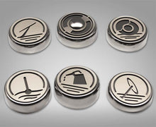 Load image into Gallery viewer, 1997-2004 C5 CORVETTE - EXECUTIVE SERIES FLUID CAP COVER SET 6PC | MANUAL TRANSMISSION
