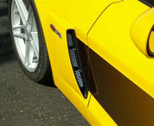 Load image into Gallery viewer, 2006-2013 C6 Z06 CORVETTE - SIDE VENT GRILLES 2PC | PERFORATED STAINLESS STEEL
