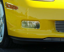 Load image into Gallery viewer, 2006-2013 Z06ZR1GSC6 CORVETTE - BILLET STYLE DRIVING LIGHT COVERS 2PC  POLISHED STAINLESS
