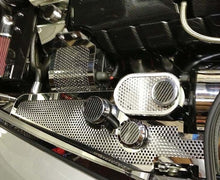 Load image into Gallery viewer, 2005-2013 C6/Z06/GS CORVETTE - WATER TANK COVER PERFORATED W/CAPS | MANUAL TRANS.ONLY
