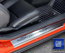 Load image into Gallery viewer, 2010-2015 CAMARO SS - OUTER DOOR SILLS W/SUPER SPORT LETTERING 2PC | STAINLESS STEEL
