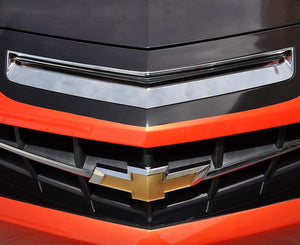 2010-2013 CAMARO SS - HOOD VENT INSERT | POLISHED STAINLESS STEEL