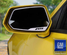 Load image into Gallery viewer, 2010-2013 CAMARO RS - SIDE VIEW MIRROR TRIM RS STYLE 2PC | BRUSHED STAINLESS STEEL
