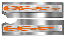 Load image into Gallery viewer, 2010-2015 CAMARO SS - FUEL RAIL COVERS W/COLOR INLAY TRUE FLAME 2PC | POLISHED STAINLESS STEEL, CHOOSE COLOR
