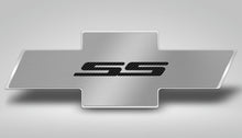 Load image into Gallery viewer, 2010-2015 CAMARO SS - HOOD BADGE SS EMBLEM FOR FACTORY PAD | STAINLESS STEEL, CHOOSE INLAY COLOR
