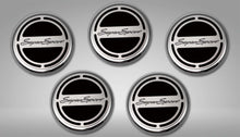 Load image into Gallery viewer, 2010-2022 CAMARO SS - ENGINE FLUID CAP COVER SET SUPER SPORT STYLE AUTOMATIC 5PC | CHOOSE INLAY COLOR
