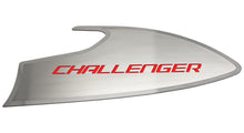 Load image into Gallery viewer, 2015-2023 CHALLENGER - DOOR BADGES W/CHALLENGER INLAY 2PC | BRUSHED STAINLESS, CHOOSE COLOR
