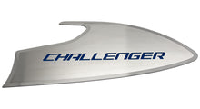 Load image into Gallery viewer, 2015-2023 CHALLENGER - DOOR BADGES W/CHALLENGER INLAY 2PC | BRUSHED STAINLESS, CHOOSE COLOR
