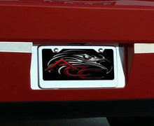 Load image into Gallery viewer, 2008-2014 CHALLENGER 5.7L/SRT8 - TAG BACK PLATE | POLISHED STAINLESS STEEL
