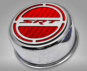 2008-2023 CHALLENGER - SRT INLAY DELUXE FLUID & SHOCK TOWER CAP COVERS 13PC | CHOOSE INLAY COLOR & ENG | 5.7L