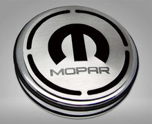 Load image into Gallery viewer, 2008-2023 CHALLENGER - MOPAR INLAY DELUXE FLUID &amp; SHOCK TOWER CAP COVERS 13PC | CHOOSE INLAY COLOR &amp; ENG | 3.6L
