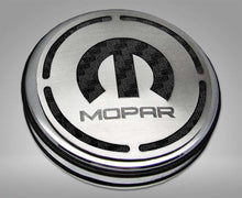 Load image into Gallery viewer, 2008-2023 CHALLENGER - MOPAR INLAY DELUXE FLUID &amp; SHOCK TOWER CAP COVERS 13PC | CHOOSE INLAY COLOR &amp; ENG | 3.6L
