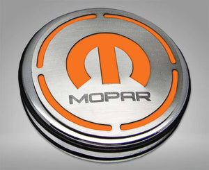 2008-2023 CHALLENGER - MOPAR INLAY DELUXE FLUID & SHOCK TOWER CAP COVERS 13PC | CHOOSE INLAY COLOR & ENG | 3.6L