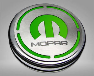 2008-2023 CHALLENGER - MOPAR INLAY DELUXE FLUID & SHOCK TOWER CAP COVERS 13PC | CHOOSE INLAY COLOR & ENG | 3.6L