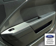 Load image into Gallery viewer, 2005-2009 MUSTANG V6/GT COUPE - DOOR ARM TRIM WITHOUT PADDED DOOR 2PC | BRUSHED STAINLESS
