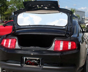 2010-2014 MUSTANG - TRUNK PANEL | POLISHED STAINLESS STEEL