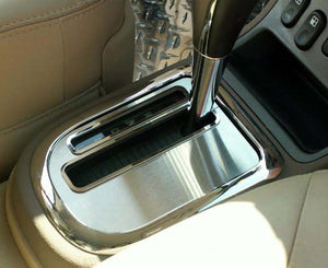 2006-2008 HHR - SHIFTER INSERT BRUSHED W/POLISHED RING | STAINLESS STEEL