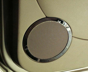 2006-2012 HHR - REAR SPEAKER RINGS 2PC | POLISHED STAINLESS STEEL