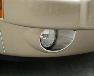 2006-2010 HHR STANDARD - FOG LIGHT TRIM| BRUSHED STAINLESS STEEL