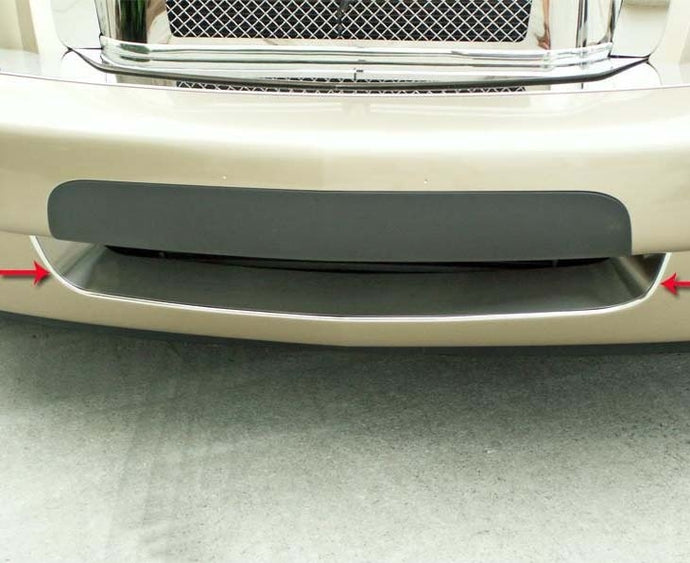 2006-2010 HHR - FRONT LOWER BUMPER GRILLE INSERT | BRUSHED STAINLESS STEEL