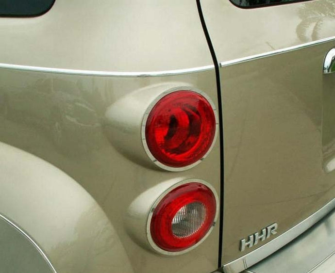 2006-2012 HHR - TAILLIGHT TRIM 4PC | POLISHED STAINLESS STEEL