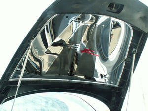 SSR HOOD PANEL POLISHED DELUXE W/ CARBON FIBER VINYL