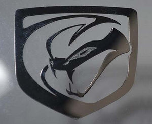 2013-2017 DODGE VIPER - GEN 5 STRYKER EMBLEM 1PC | POLISHED STAINLESS STEEL