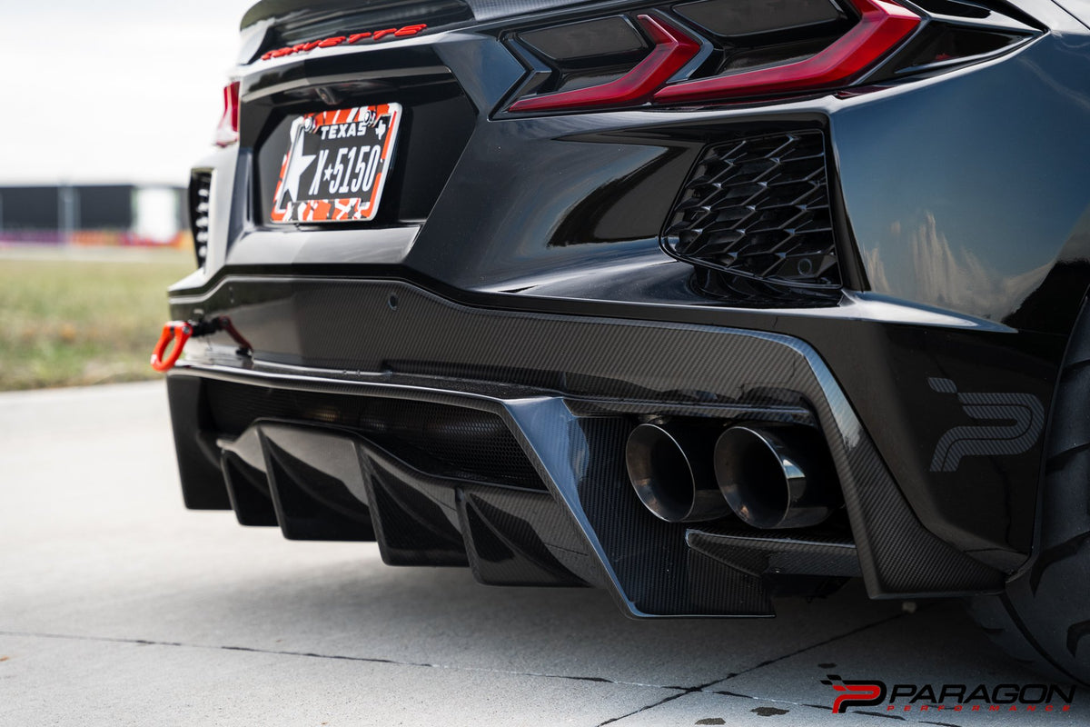 APR PERFORMANCE CARBON FIBER REAR DIFFUSER - C8 CORVETTE – Performance ...