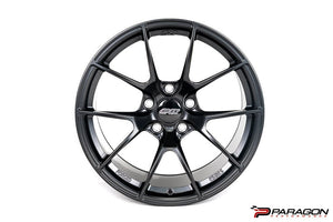 APEX VS-5RS 19X9, 20X11.5 FORGED C8 CORVETTE WHEELS - SATIN BLACK